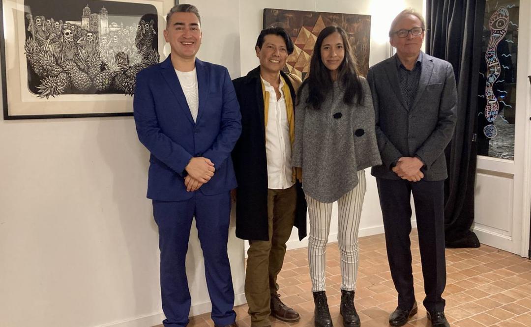 “El Color del Sabio”: se presentan 7 artistas de Oaxaca en festival cultural de Bruselas