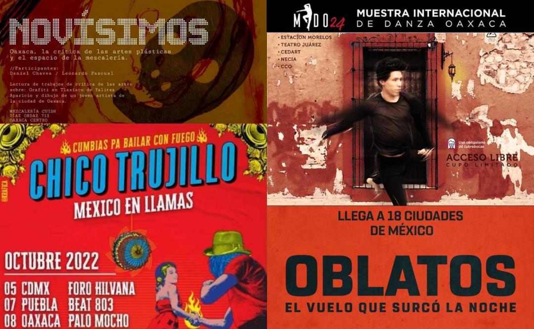 Chico Trujillo, cine comunitario, crítica de arte con mezcal y danza: lo que llega a Oaxaca en octubre