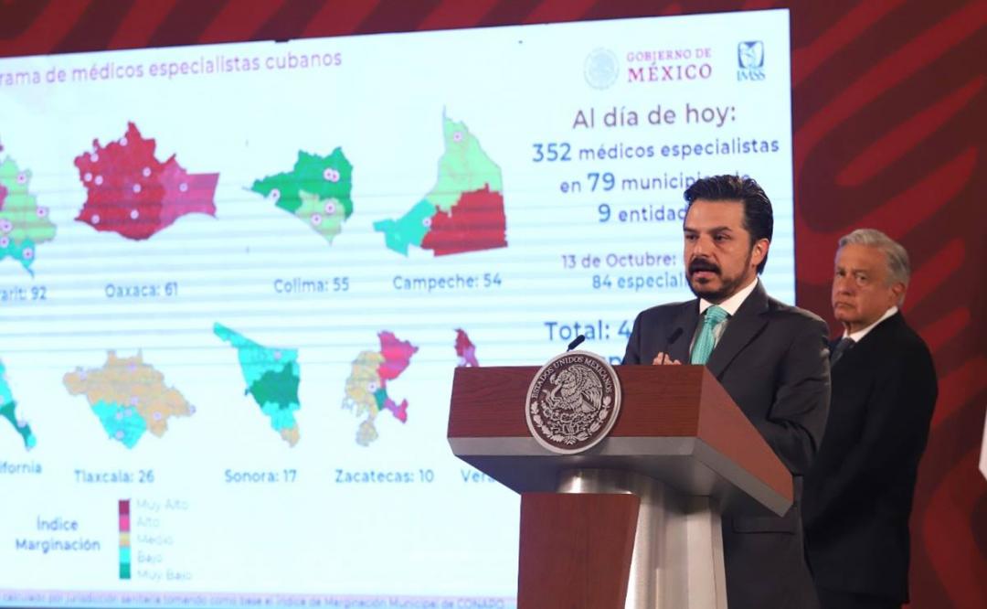 Oaxaca, segunda entidad que ha recibido a más médicos cubanos en municipios con marginación