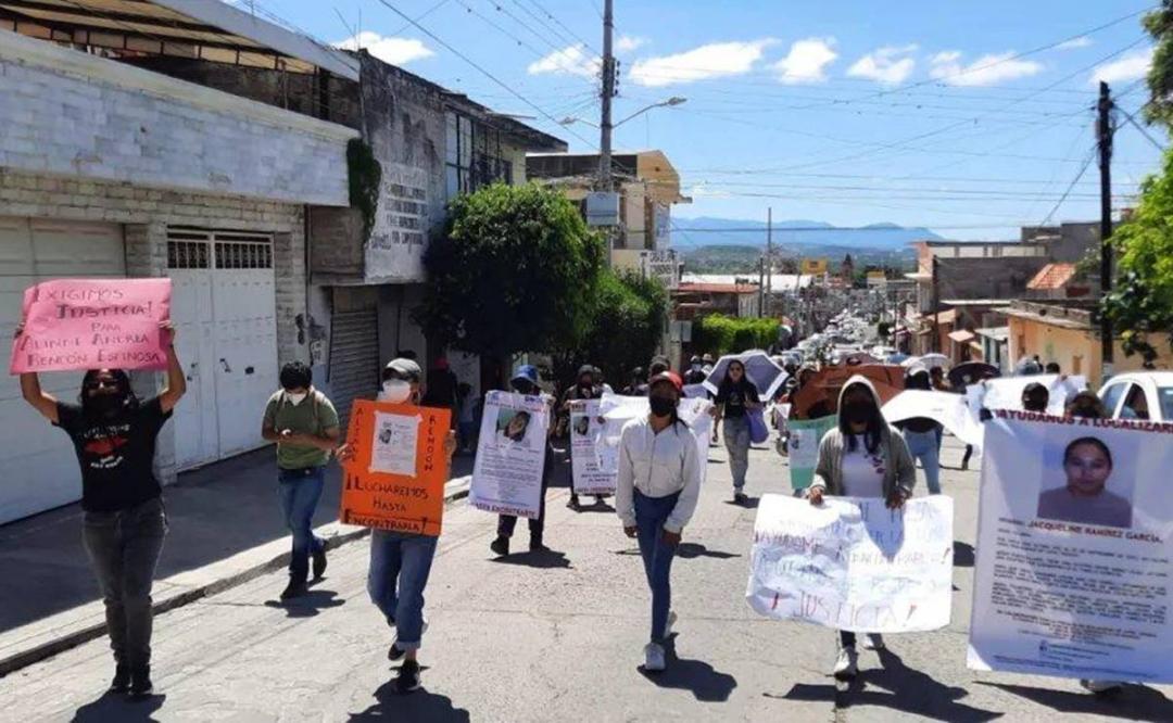 Video muestra que 3 personas se llevaron a Alinne, desparecida en la Mixteca de Oaxaca; piden ayuda para hallarla
