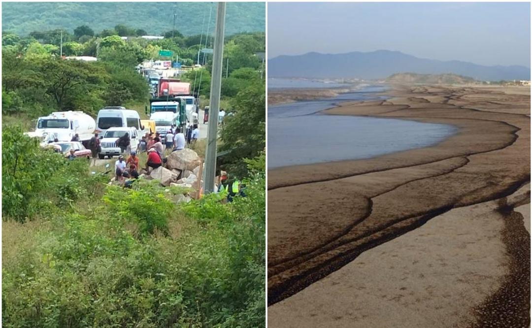Excluye Pemex de labores de limpieza a playas de Tehuantepec, tras derrame de petróleo en Oaxaca