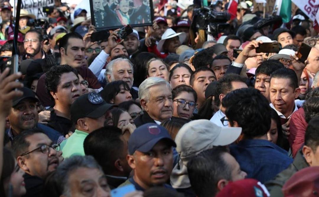 Prevé Morena movilizar a 20 mil personas desde Oaxaca para marcha de AMLO del 18 de marzo