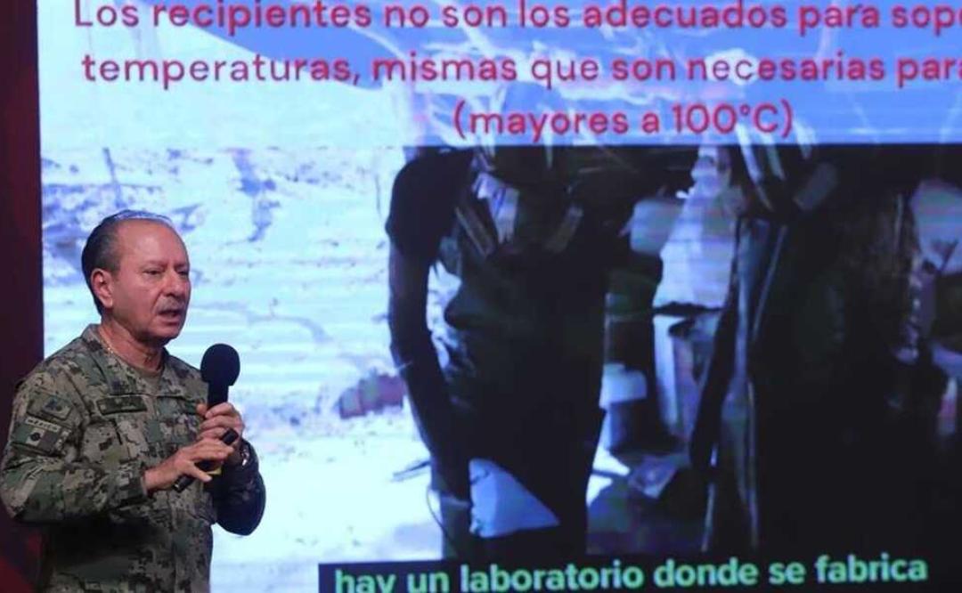 Semar niega que México sea productor de fentanilo; acusa manipulación de medios en reportajes.