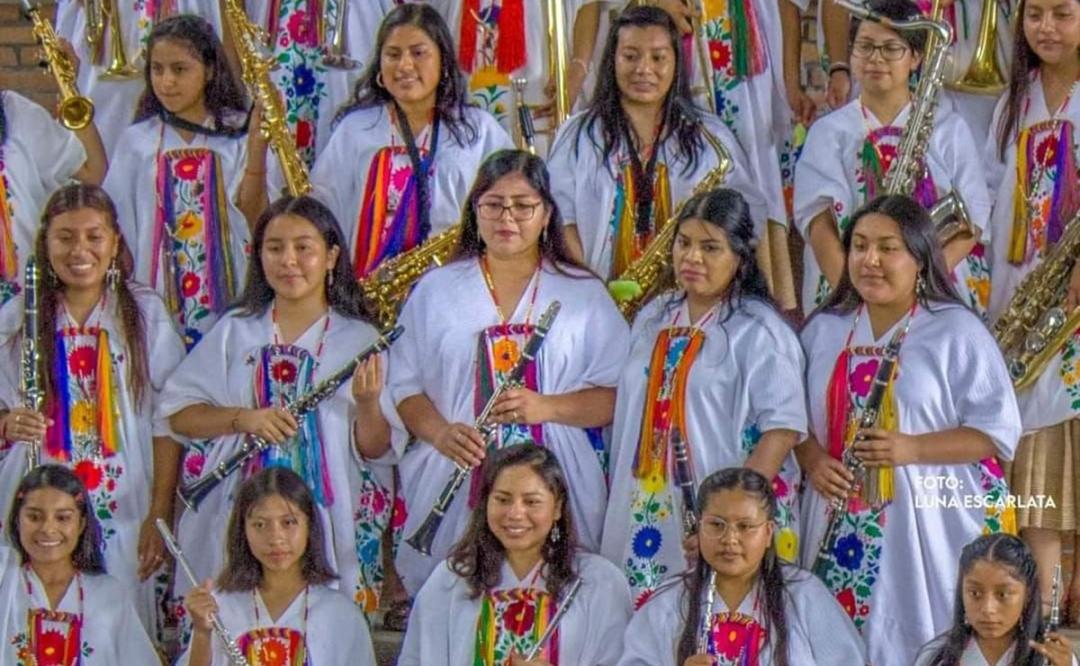 Nace en Yalálag la primera banda femenil, espacio seguro y de expresión para mujeres de Oaxaca