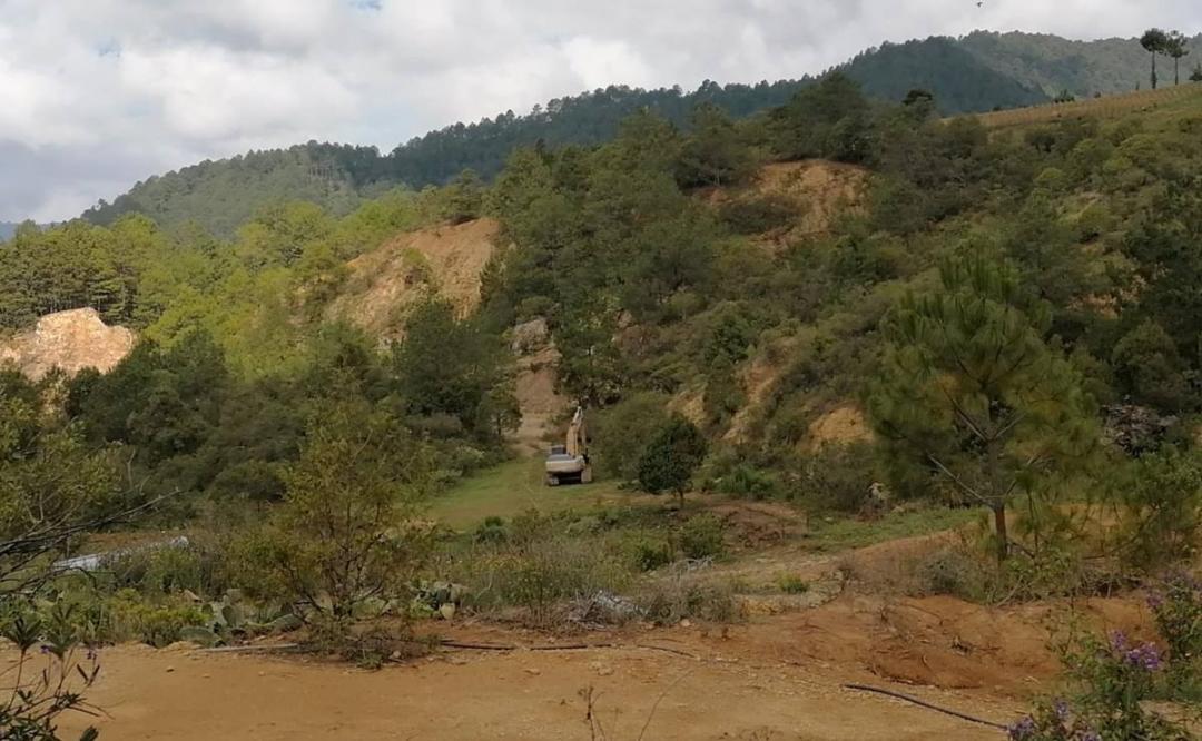 Sigue excavación en mina de antimonio en la Mixteca de Oaxaca; acusan protección de autoridades