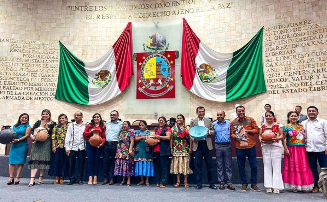 Declara Congreso local técnicas artesanales de alfarería como Patrimonio Cultural Inmaterial de Oaxaca