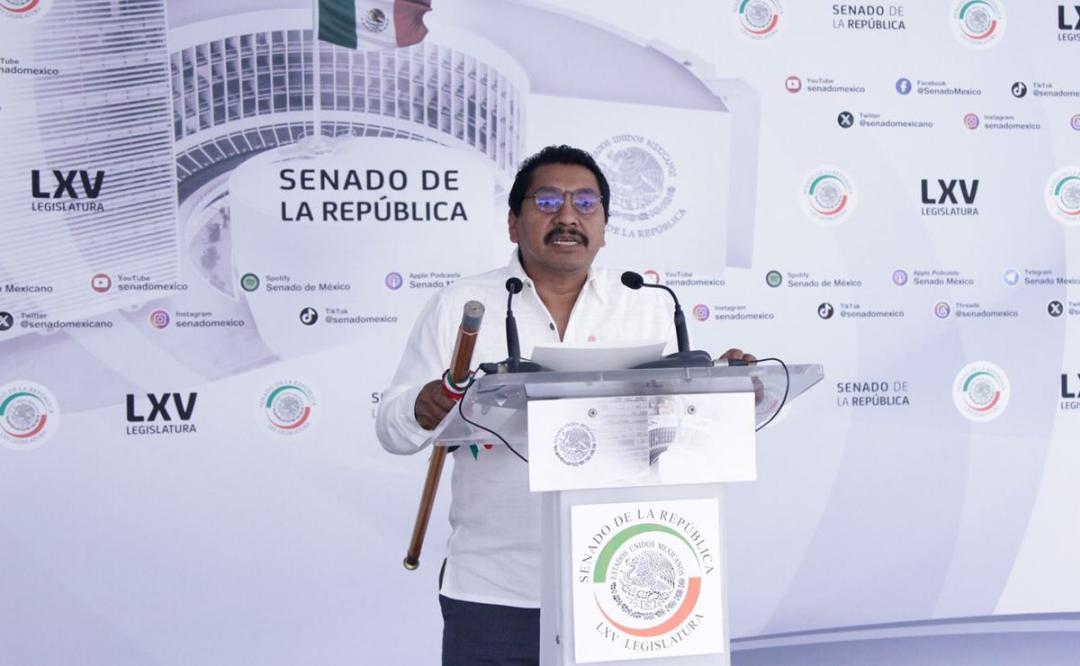 Senador de Oaxaca que entró a Monte Albán sin pagar acusa discriminación a indígenas