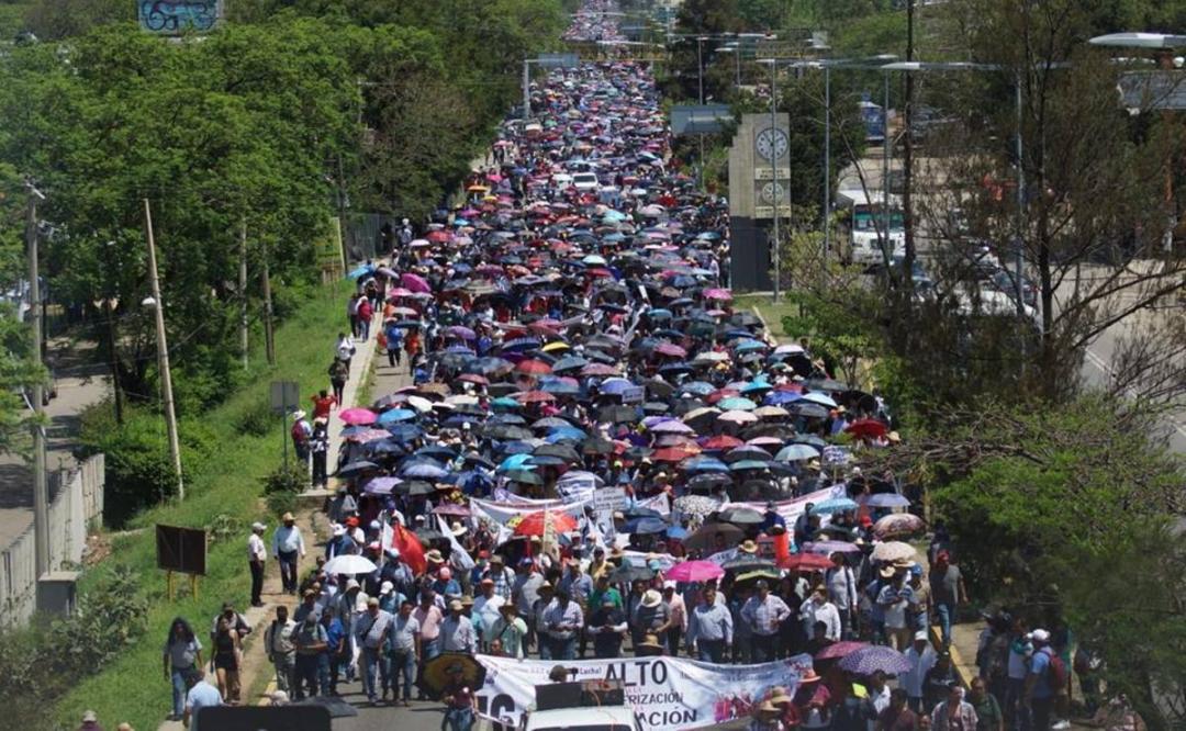 Maestros del Istmo anuncian bloqueos y paro de 72 horas; no hay justificación: gobierno de Oaxaca