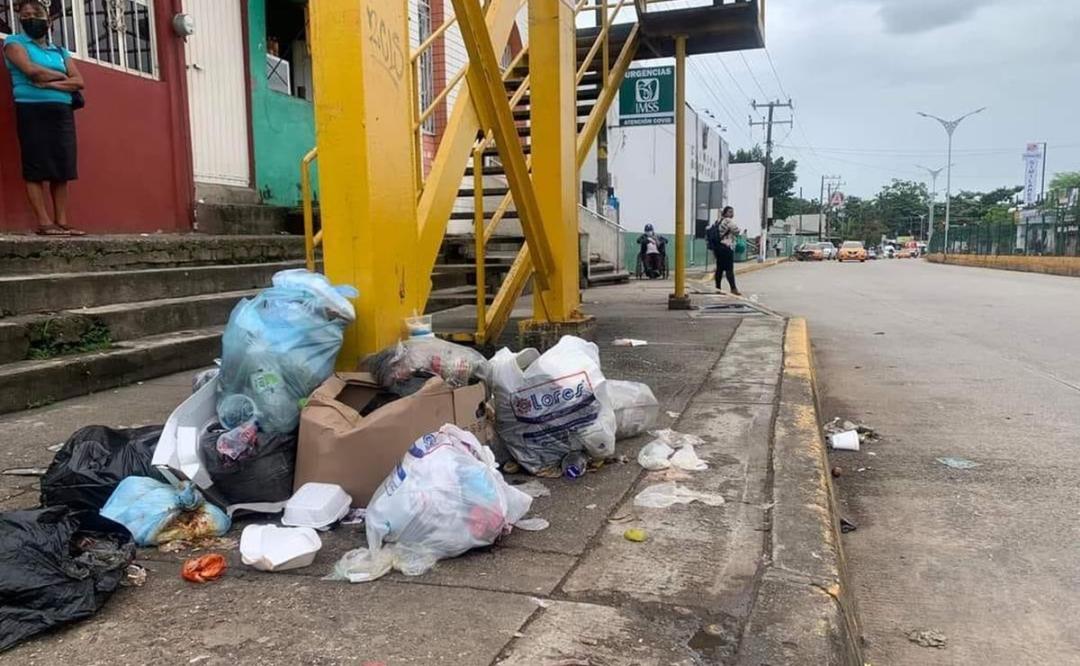 Tuxtepec, 10 días sin recolección de basura; sindicato exige privilegios, acusa municipio