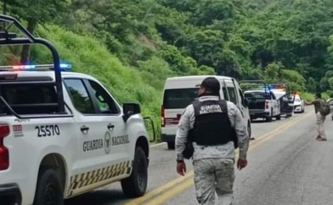 Muere migrante o otro resulta herido en enfrentamiento con la Guardia Nacional, en Tapanatepec, Oaxaca