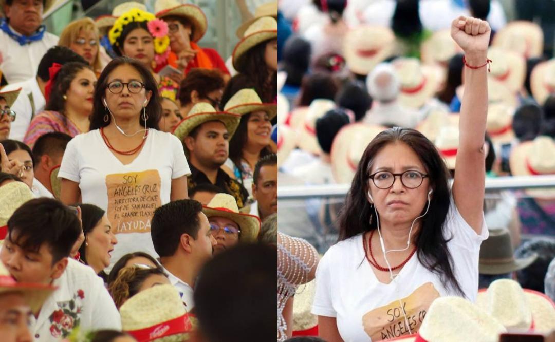 La paz se construye sin impunidad, el gobierno de Oaxaca no puede dejarnos solos con nuestros muertos: Ángeles Cruz