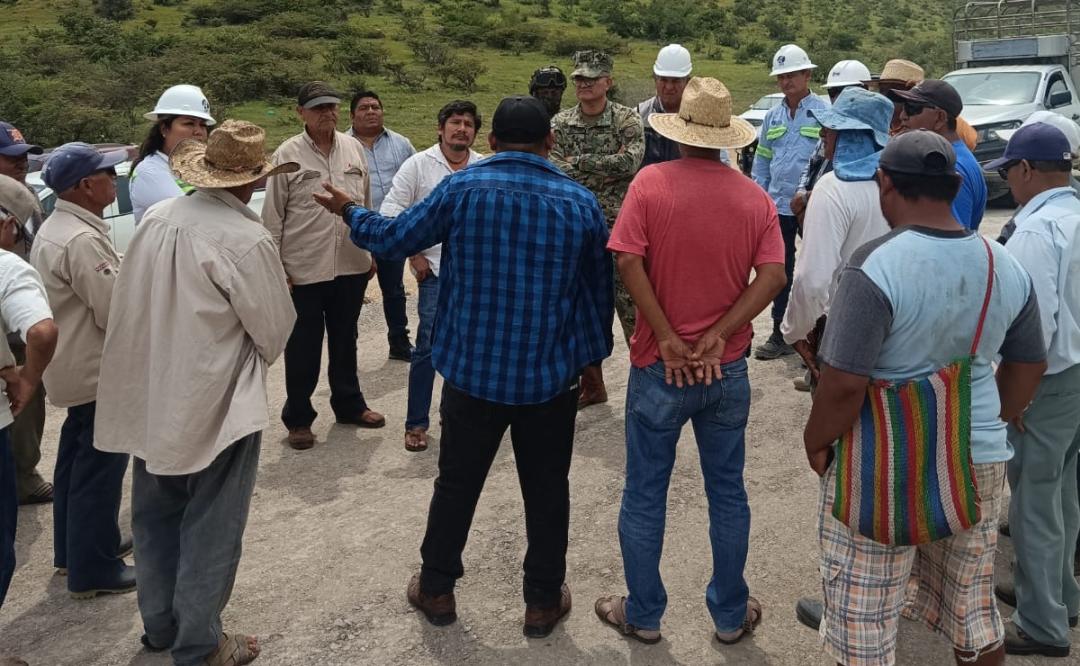 Tras bloqueo en Chicapa de Castro, Oaxaca, Corredor Interoceánico reparará camino dañado