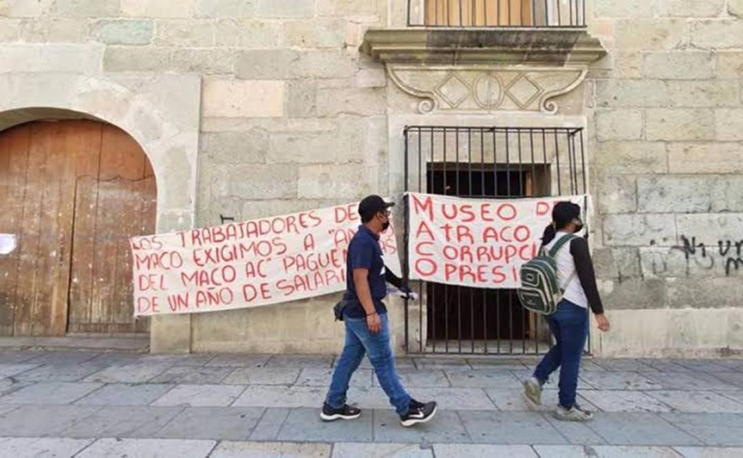 Extrabajadores del MACO acusan trato discriminatorio y revictimización de la Seculta Oaxaca