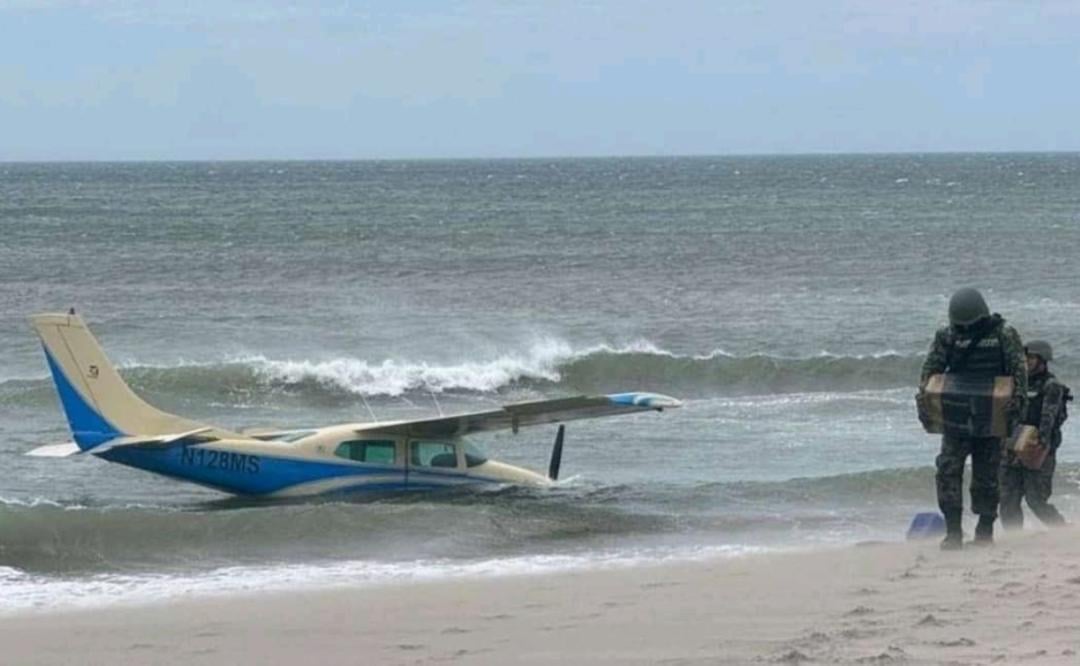 Aseguran una aeronave y más de media tonelada de cocaína en el Istmo de Oaxaca