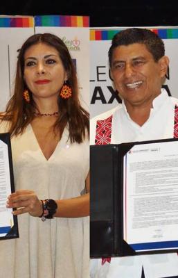 Firman 6 de 7 candidatos al gobierno de Oaxaca Pacto por la Primera Infancia; abanderado del PRI no asisti&oacute; 