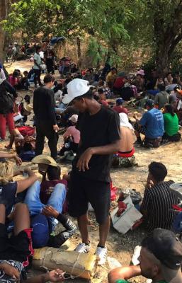 Llegan a Oaxaca 3 mil en Viacrucis del Migrante; l&iacute;deres religiosos piden se les d&eacute; ayuda humanitaria 