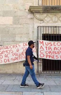 Extrabajadores del MACO acusan trato discriminatorio y revictimizaci&oacute;n de la Seculta Oaxaca