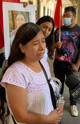 Pide ONU indagar a funcionarios de Oaxaca ante posible desaparici&oacute;n forzada de la activista Sandra Dom&iacute;nguez