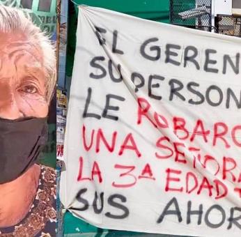 Adulta mayor denuncia robo de 100 mil pesos en Oaxaca; empleados entregaron sus ahorros a otra persona