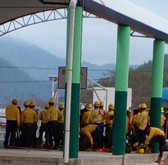 Comunidades de Los Chimalapas instalan su propio Centro de Mando para combatir incendios forestales