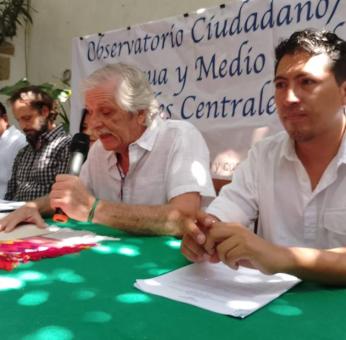 Ante crisis h&iacute;drica, nace en Oaxaca Observatorio Ciudadano y Comunitario para vigilar acceso al agua