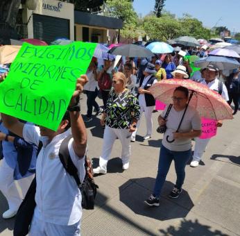 Acusan a gobiernos de Oaxaca y federal por desabasto y d&eacute;ficit de personal en Hospital Civil de Oaxaca
