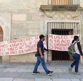 Extrabajadores del MACO acusan trato discriminatorio y revictimizaci&oacute;n de la Seculta Oaxaca