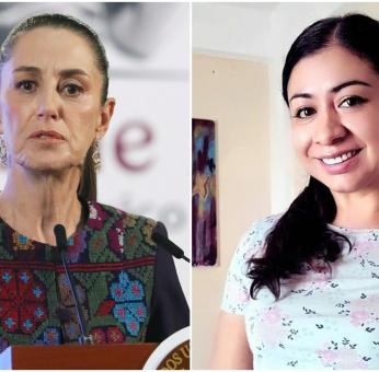 Afirma Sheinbaum que se trabaja en b&uacute;squeda de la activista Sandra Dom&iacute;nguez, desaparecida en Oaxaca