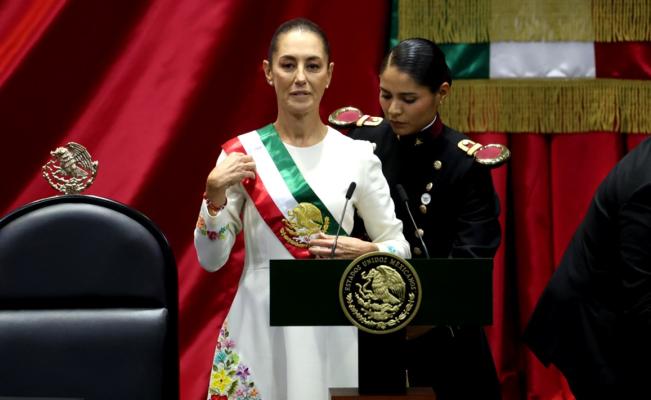 Claudia Sheinbaum Toma Posesión Como Presidenta De México Oaxaca