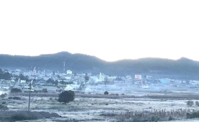 Caen las primeras heladas en la regi&oacute;n Mixteca de Oaxaca por el frente fr&iacute;o 10