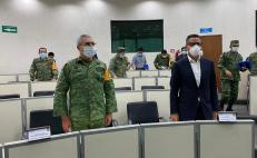 Murat y Ejército afinan Plan DN-III ante pandemia: militares están listos para atender a oaxaqueños