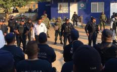 Separan del cargo a 35 policías de Loma Bonita; mando estatal queda al frente de la seguridad del municipio 