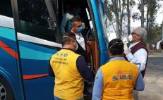 Aislan a 160 jornaleros que volvieron de Monterrey a Xadani por riesgo de coronavirus