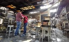 Urgen a entregar apoyos a comerciantes de la Central de Abasto afectados por el incendio