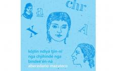 Niñas de Eloxochitlán colaboran en publicación del abecedario en mazateco