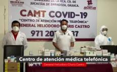 Crean Centro de Atención Médica Telefónica para Covid-19 en Juchitán