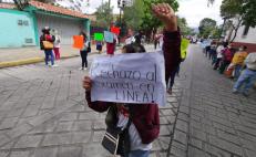 Marchan normalistas para exigir examen presencial de nuevo ingreso; piden equidad ante Covid-19