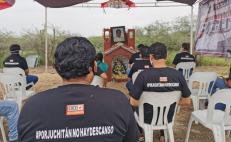 Rinden homenaje en Juchitán al coceista Rolando Vásquez, a cuatro años de su asesinato