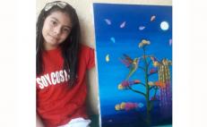 El arte de Kaori, de 9 años, la lleva a ganar concurso internacional Polinizadores de Esperanza