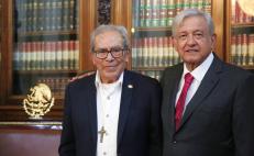 Lamentan AMLO y Episcopado Mexicano muerte de Lona Reyes, el “Obispo de los Pobres”