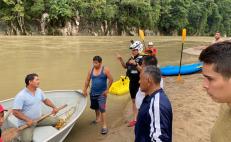 Localizan cuerpo de hombre que naufragó en el río Valle Nacional, en la Cuenca