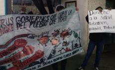 Con protesta en DDHPO, denuncian amenazas de muerte contra dos mujeres activistas en Oaxaca