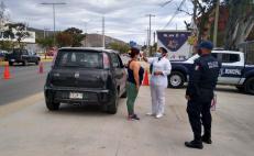 Implementa ciudad de Oaxaca filtros sanitarios contra Covid-19 por temporada decembrina