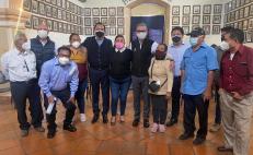 Acuerdan SESESP y comerciantes en vía pública plan contra Covid-19 en la capital de Oaxaca
