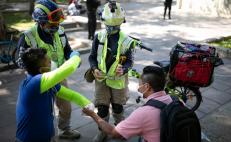 Bici-ambulancias: Paramédicos agilizan ayuda entre bloqueos y el tránsito de la ciudad de Oaxaca