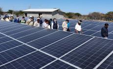 Tras denuncia, CFE se compromete a reparar granja solar en Santa María del Mar y entregarla en mayo
