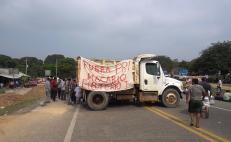 Por conflicto en San Juan Mazatlán Mixe, se mantiene por cuarto día bloqueo en carretera Transístmica de Oaxaca