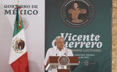 AMLO encabeza ceremonia por el 190 aniversario luctuoso del general Vicente Guerrero