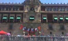 Con protesta en Palacio Nacional, FPR de Oaxaca exige atención de la 4T a comunidades marginadas