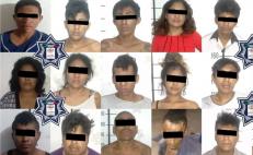 Policías y vecinos de Tehuantepec logran la detención de 18 presuntos asaltantes en una madrugada